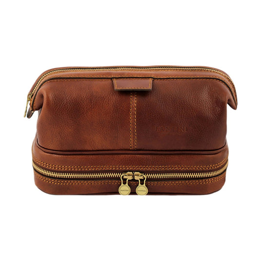 Ermes Leather toiletry bag.