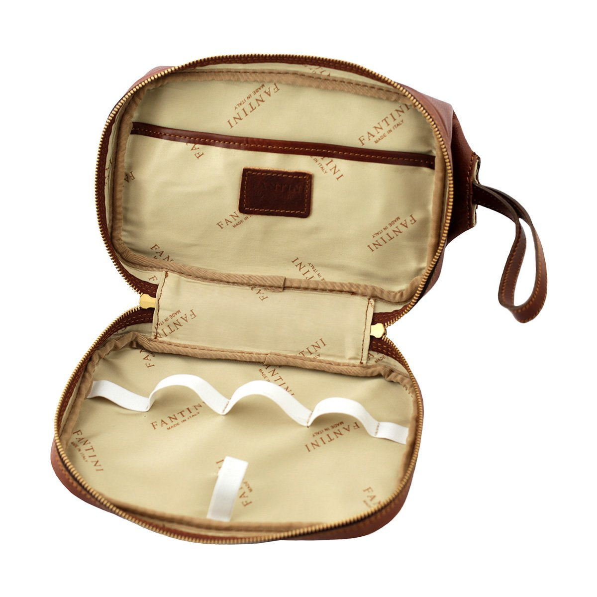 Ermes Leather toiletry bag.